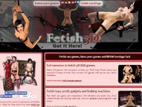 3D BDSM fetish sex games with latex porn
